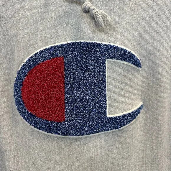 Champion Reverse Weave Pullover Hoodie Large Logo - Picture 12 of 15